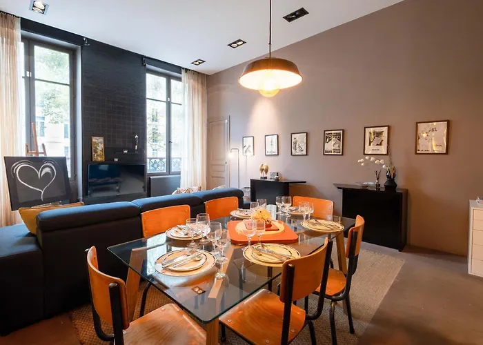 Apartment Luxury Flat 2 Bdr Design Heart Of Marais
