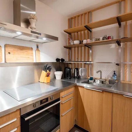 Apartmán Luxury Flat 2 Bdr Design Heart Of Marais Paříž
